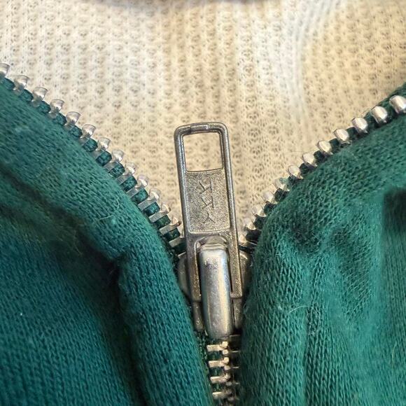 ( THERMAL ) American Edition Zip Hoodie - Green - Picture 3 of 6